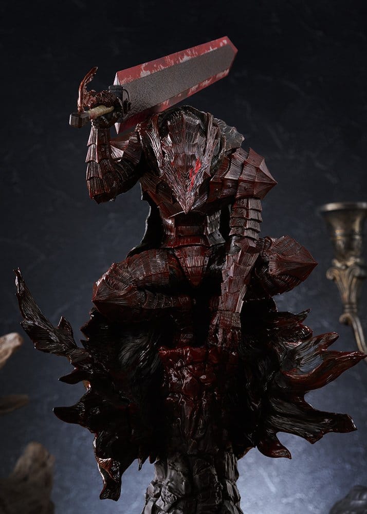 Berserk Pop Up Parade PVC Figur Guts (Berserker Armor): Bloody Paint Ver. L Size 28 cm - Preorder - ETA: 23.07.2027