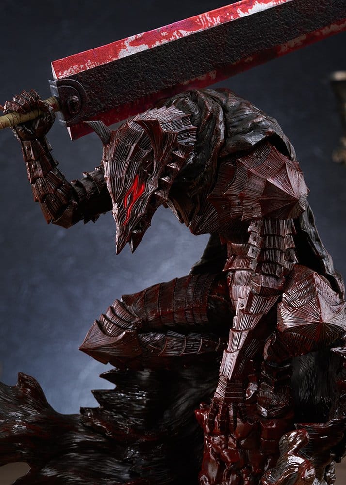 Berserk Pop Up Parade PVC Figur Guts (Berserker Armor): Bloody Paint Ver. L Size 28 cm - Preorder - ETA: 23.07.2027