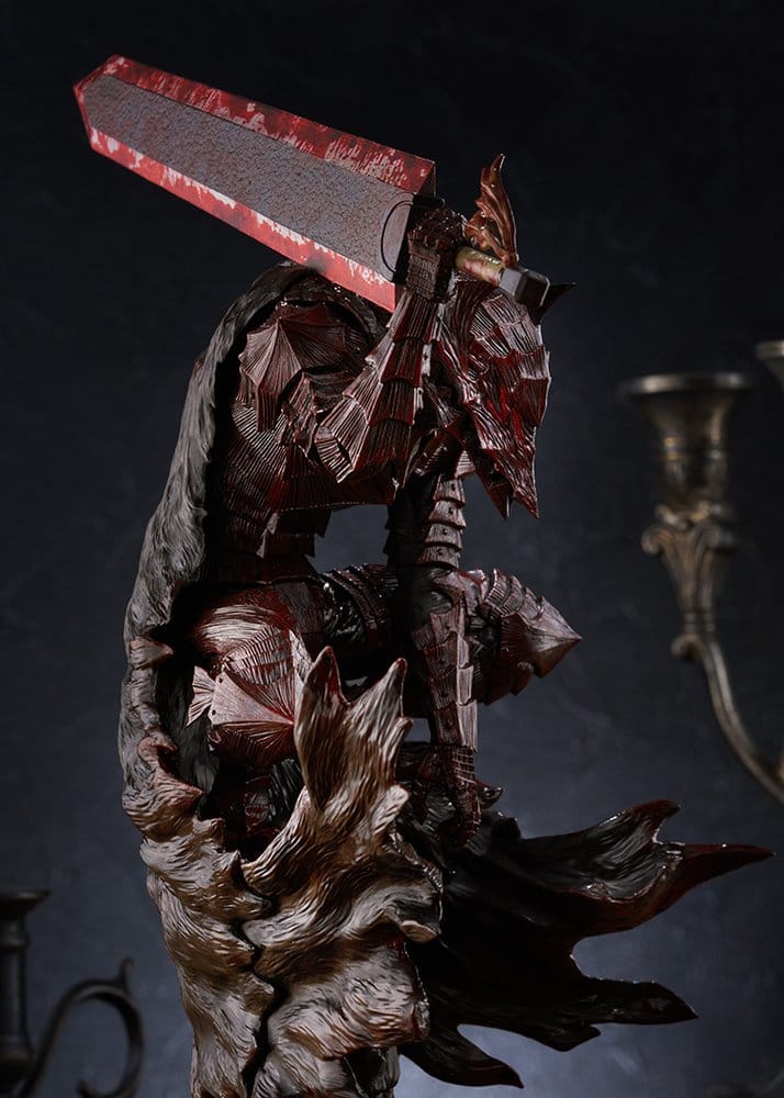 Berserk Pop Up Parade PVC Figur Guts (Berserker Armor): Bloody Paint Ver. L Size 28 cm - Preorder - ETA: 23.07.2027