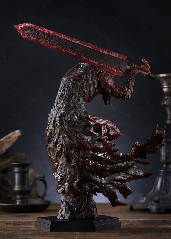 Berserk Pop Up Parade PVC Figur Guts (Berserker Armor): Bloody Paint Ver. L Size 28 cm - Preorder - ETA: 23.07.2027