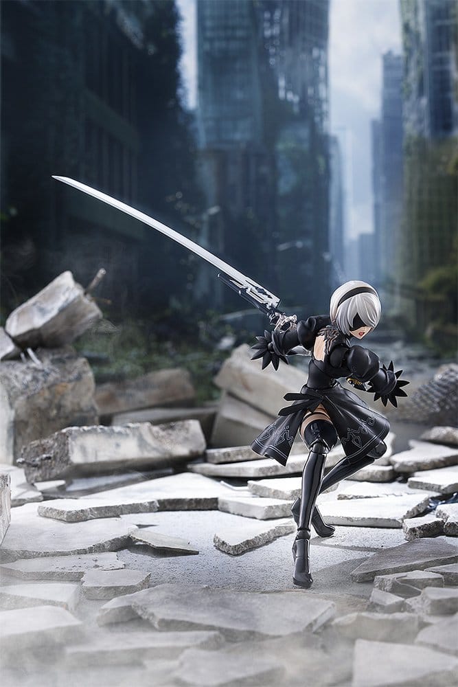 NieR:Automata Ver1.1a Figma Actionfigur 2B (YoRHa No.2 Type B) 16 cm - Preorder - ETA: 24.09.2027