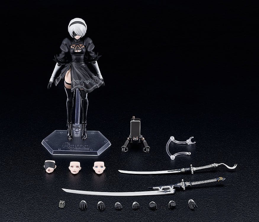 NieR:Automata Ver1.1a Figma Actionfigur 2B (YoRHa No.2 Type B) 16 cm - Preorder - ETA: 24.09.2027
