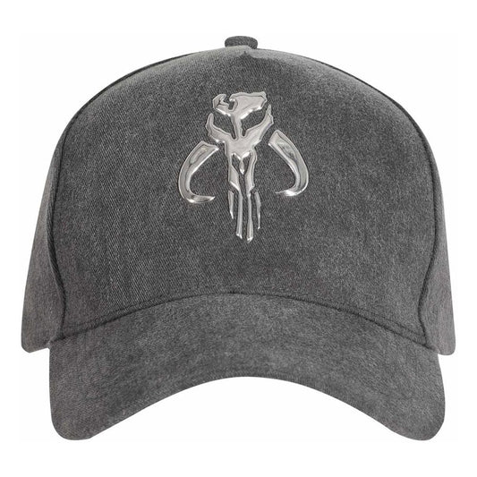 Star Wars The Mandalorian Baseball Cap Silver Crest  - Versand: 5-7 Tage nach Bestellung