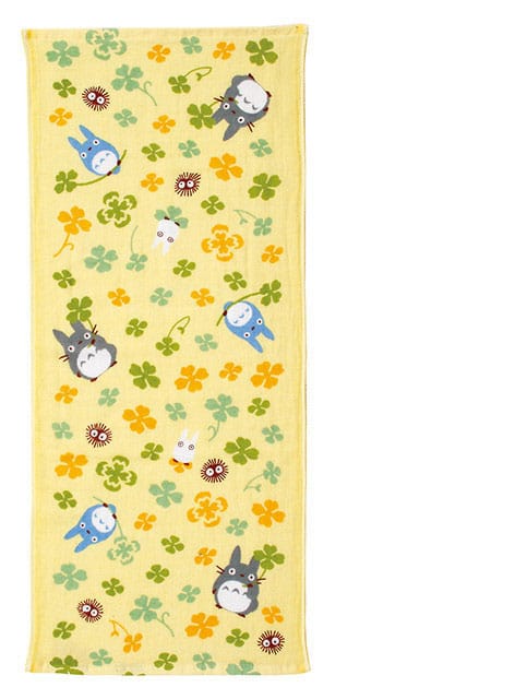 Mein Nachbar Totoro Imabari Handtuch Totoro Clover 34 x 80 cm  - Versand: 7 Tage nach Bestellung