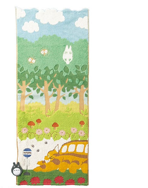 Mein Nachbar Totoro Handtuch Catbus on it's way 34 x 80 cm  - Preorder - ETA: 10.11.2026