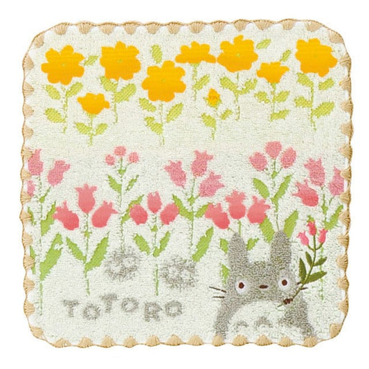 Mein Nachbar Totoro Mini-Handtuch Wild flowers 25 x 25 cm      - Preorder - ETA: 10.11.2026