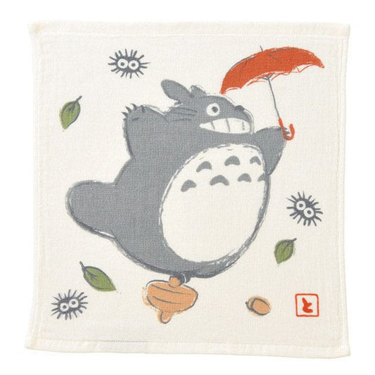 Mein Nachbar Totoro Imabari Mini-Handtuch Totoro Umbrella Big 34 x 36 cm   - Preorder - ETA: 28.11.2026