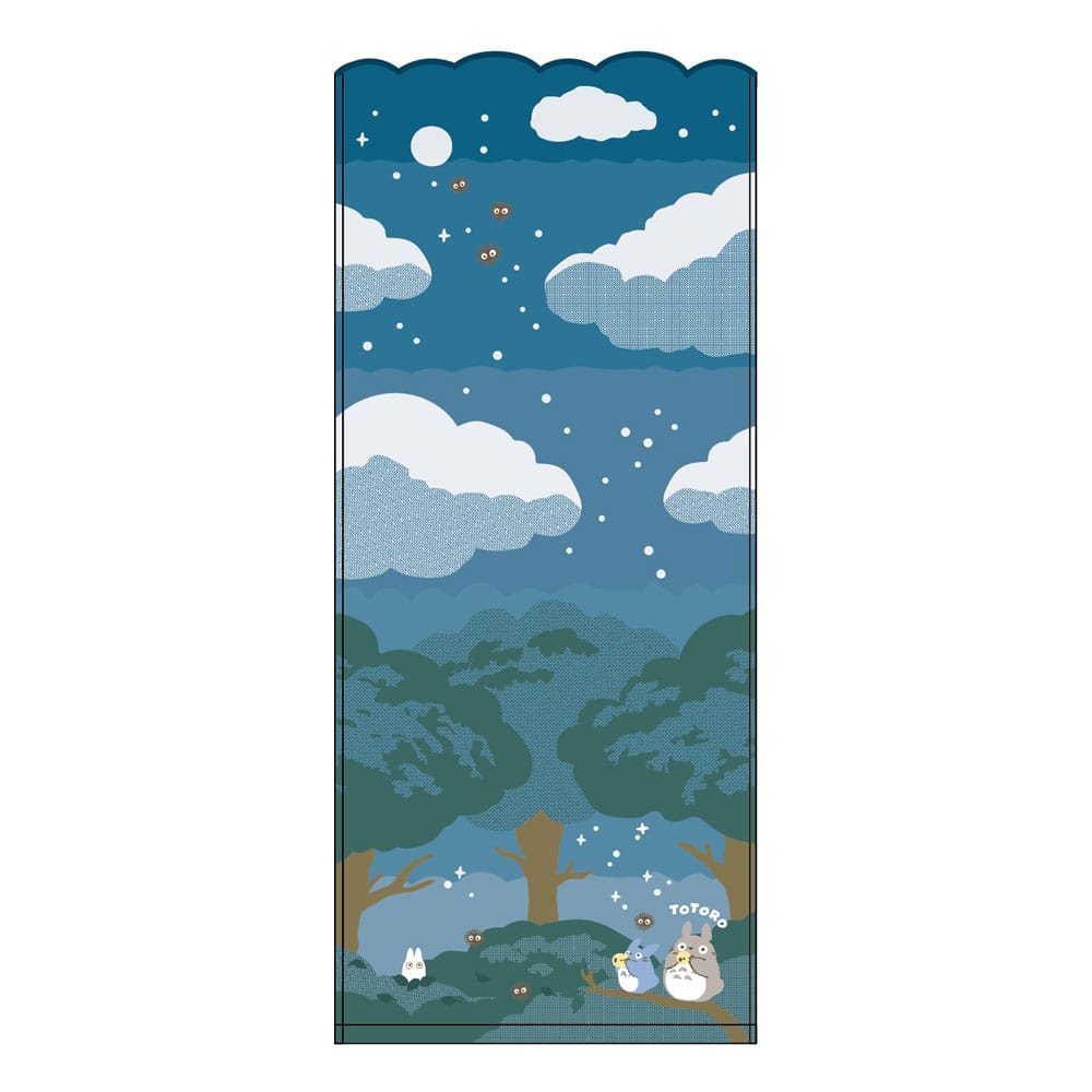 Mein Nachbar Totoro Handtuch Under the moon 34 x 80 cm  - Preorder - ETA: 24.09.2026