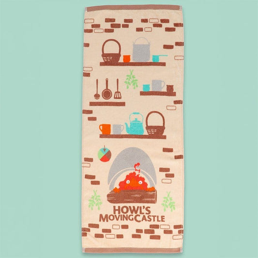 Das wandelnde Schloss Natsu Handtuch Cook with Calcifer 34 x 80 cm - Preorder - ETA: 24.12.2026