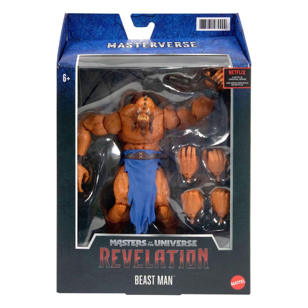 Masters of the Universe: Revelation Masterverse Actionfigur 2021 Beast Man 18 cm - Versand: 5-7 Tage nach Bestellung