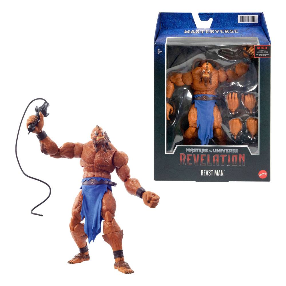 Masters of the Universe: Revelation Masterverse Actionfigur 2021 Beast Man 18 cm - Versand: 5-7 Tage nach Bestellung