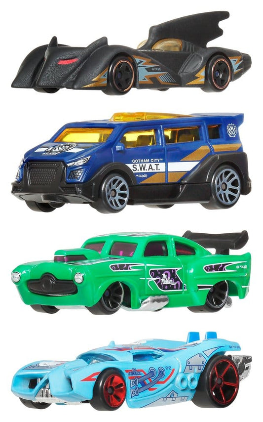 Batman Hot Wheels Silver Series Die-Cast Fahrzeuge 1/64 979T Sortiment (24) - Versand: 7 Tage nach Bestellung