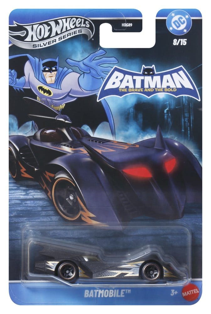 Batman Hot Wheels Silver Series Die-Cast Fahrzeuge 1/64 979T Sortiment (24) - Versand: 7 Tage nach Bestellung