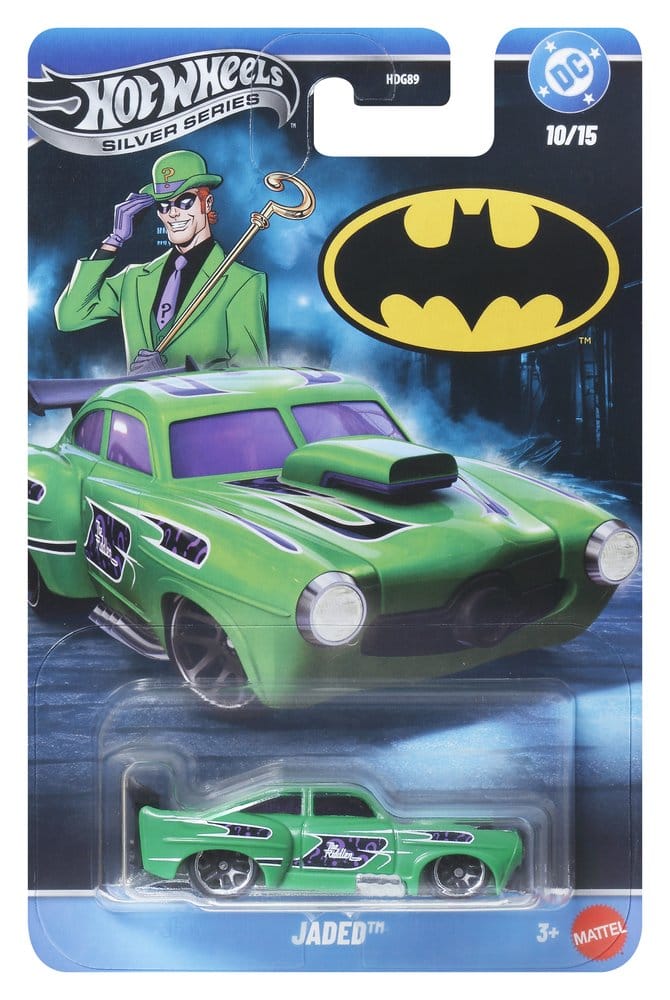 Batman Hot Wheels Silver Series Die-Cast Fahrzeuge 1/64 979T Sortiment (24) - Versand: 7 Tage nach Bestellung