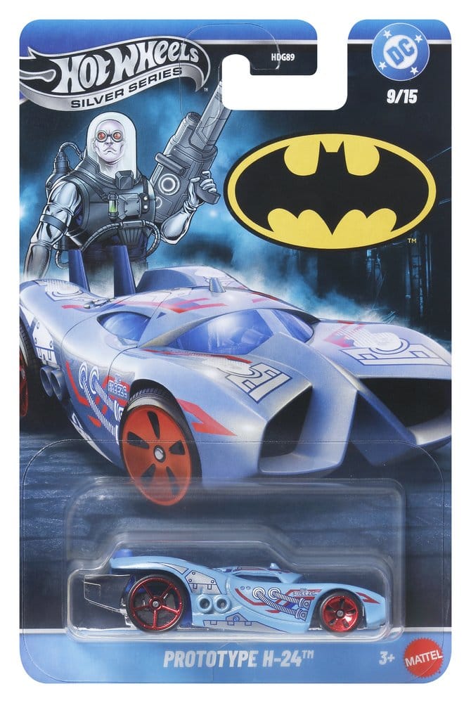 Batman Hot Wheels Silver Series Die-Cast Fahrzeuge 1/64 979T Sortiment (24) - Versand: 7 Tage nach Bestellung