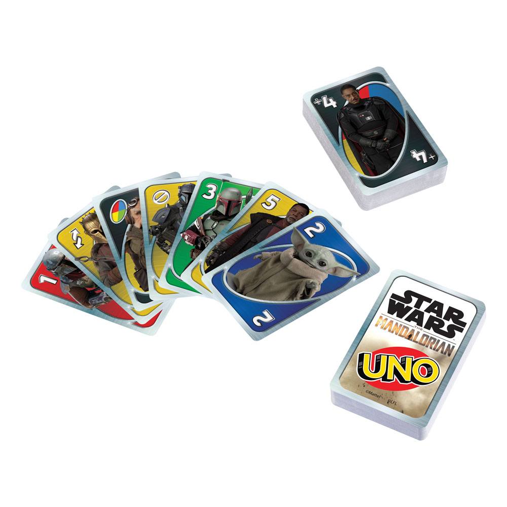 Star Wars: The Mandalorian UNO Kartenspiel - Versand: 7 Tage nach Bestellung