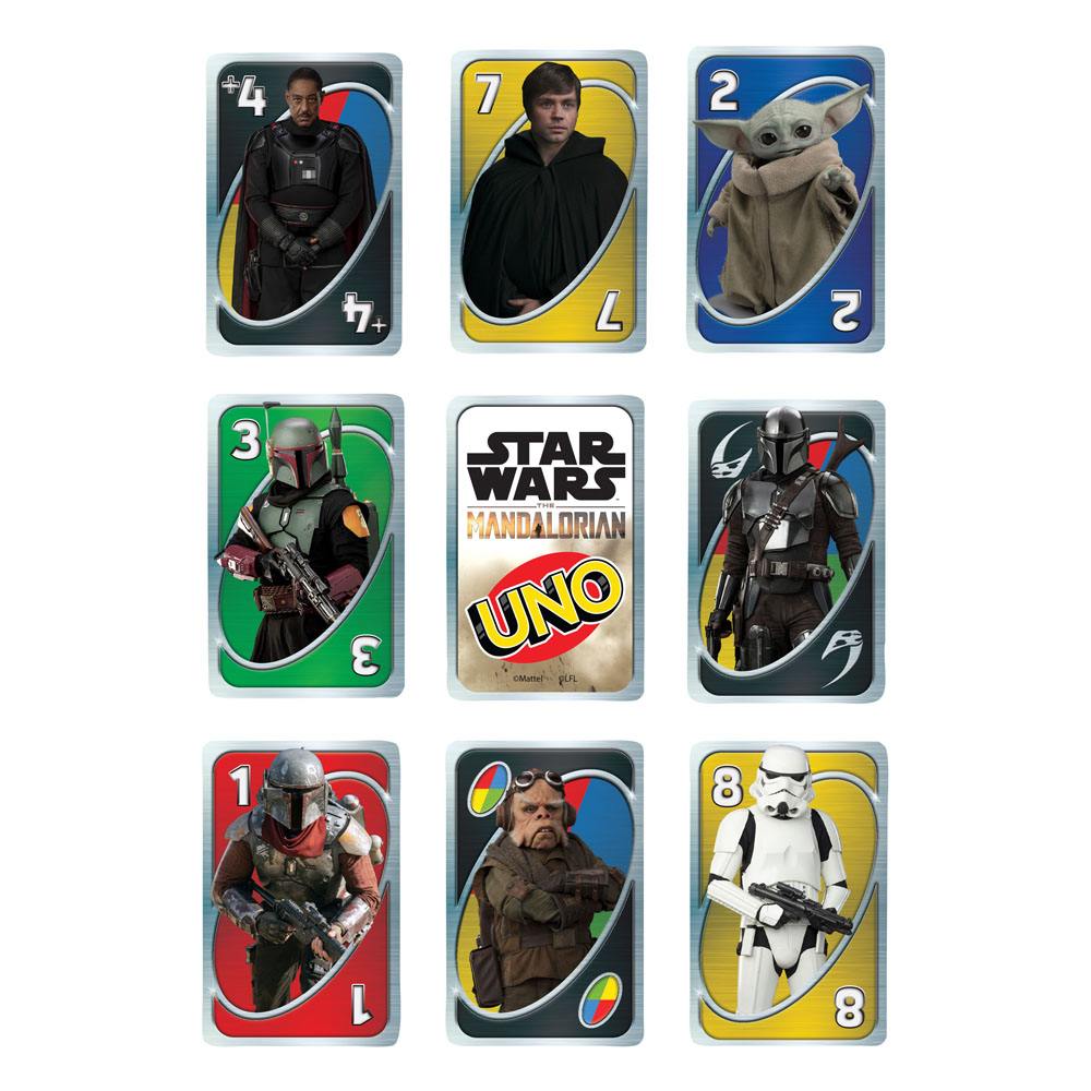 Star Wars: The Mandalorian UNO Kartenspiel - Versand: 7 Tage nach Bestellung