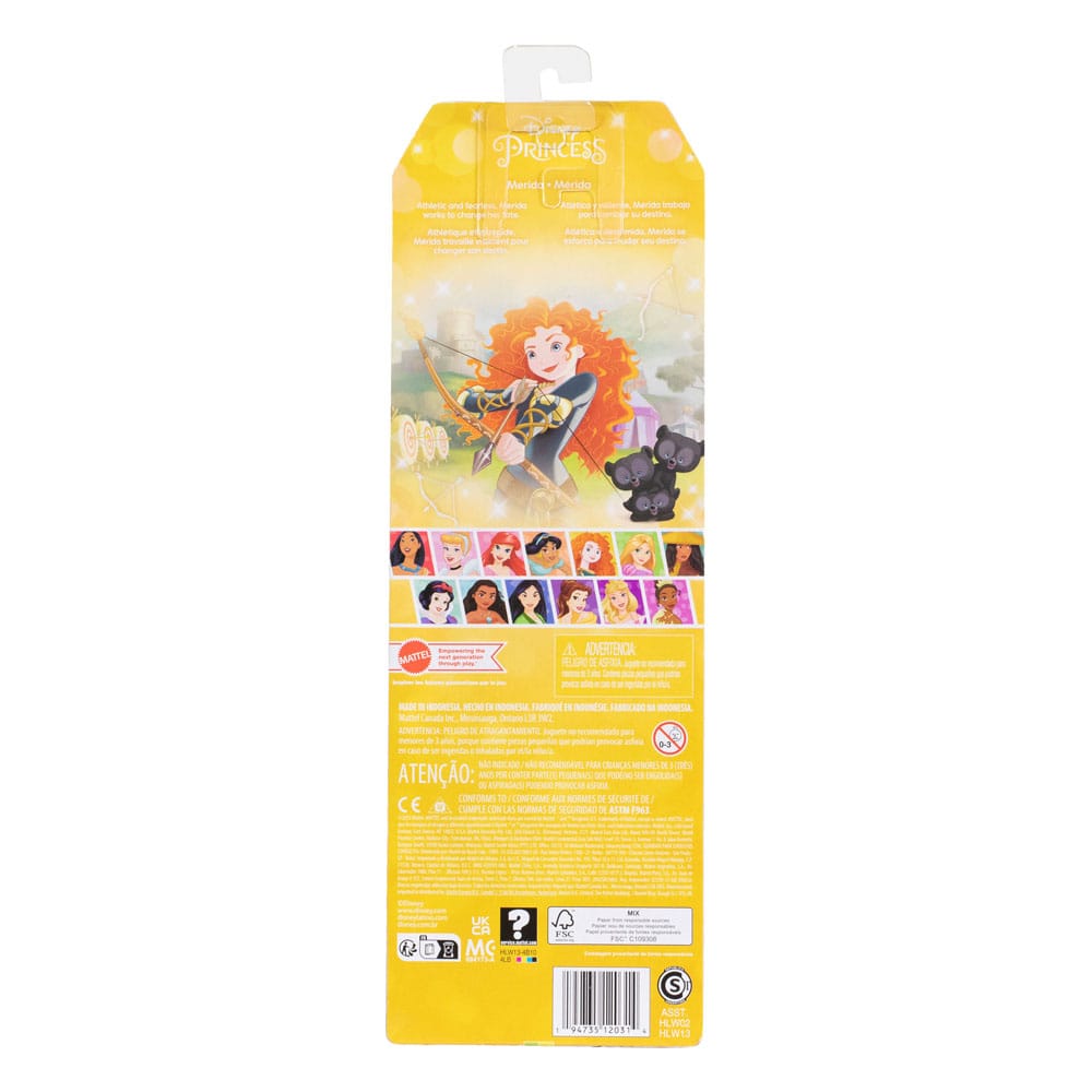 Disney Prinzessin Puppe Merida 29 cm - Versand: 5-7 Tage nach Bestellung