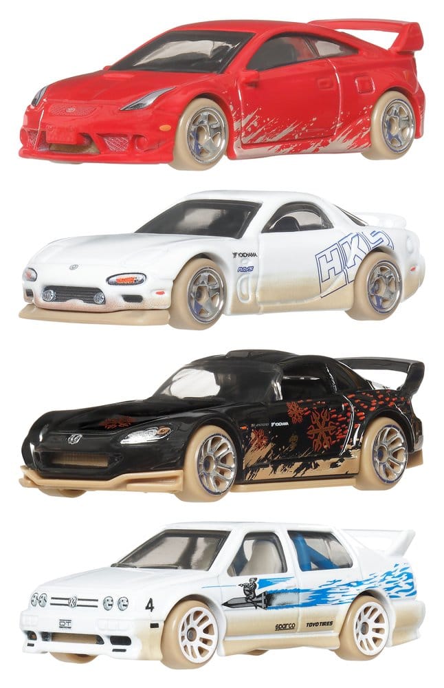 Fast & Furious Hot Wheels Silver Series Die-Cast Fahrzeuge 1/64 979P Sortiment (24) - Versand: 7 Tage nach Bestellung