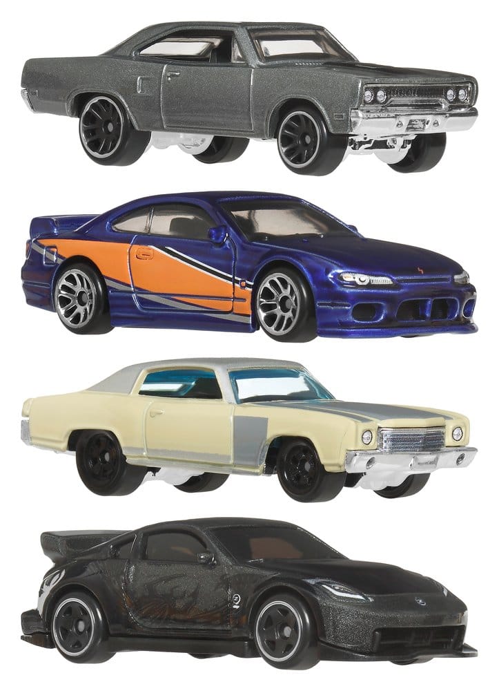 Fast & Furious Hot Wheels Silver Series Die-Cast Fahrzeuge 1/64 979M Tokyo Drift Sortiment (24) - Versand: 7 Tage nach Bestellung