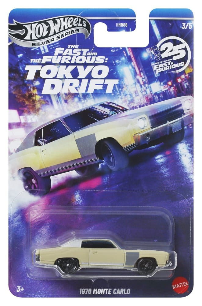 Fast & Furious Hot Wheels Silver Series Die-Cast Fahrzeuge 1/64 979M Tokyo Drift Sortiment (24) - Versand: 7 Tage nach Bestellung