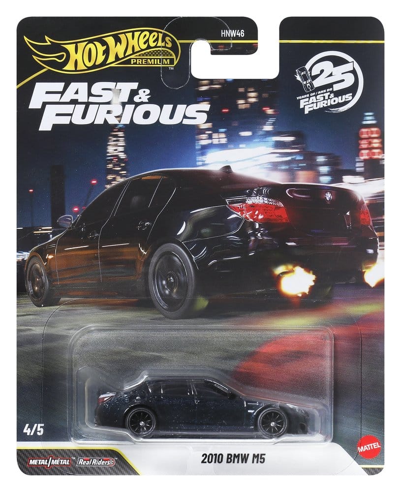 Fast & Furious Hot Wheels Premium Die-Cast Fahrzeuge 1/64 979P Sortiment (10) - Versand: 7 Tage nach Bestellung