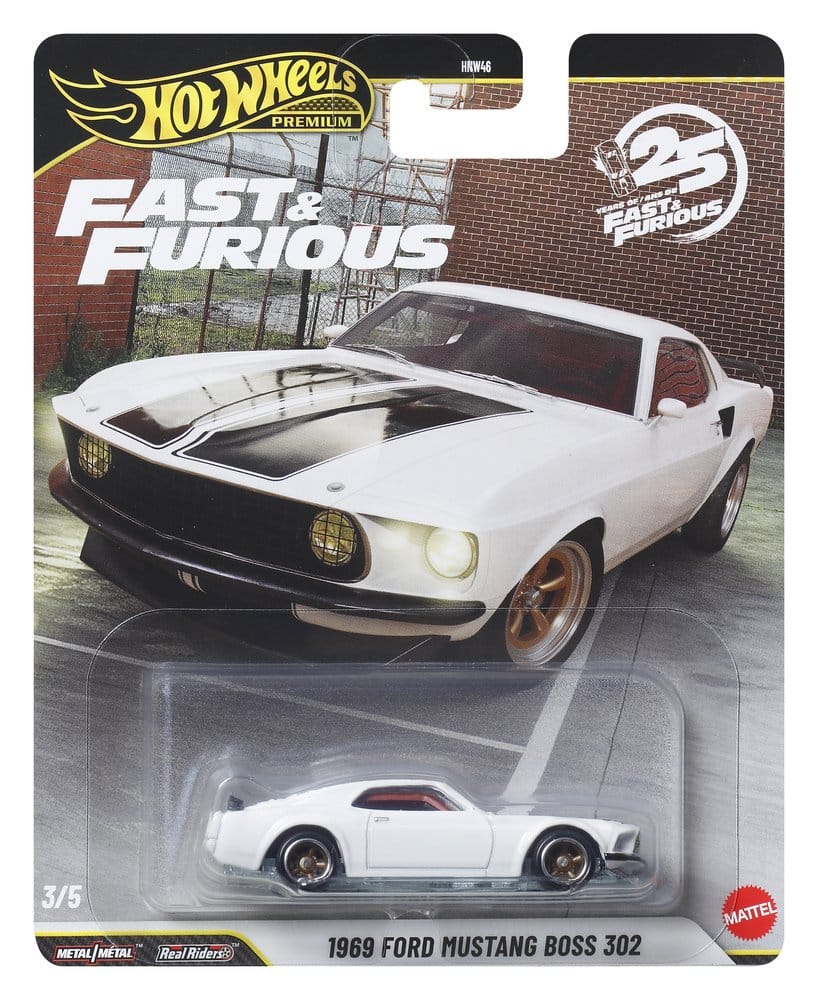 Fast & Furious Hot Wheels Premium Die-Cast Fahrzeuge 1/64 979P Sortiment (10) - Versand: 7 Tage nach Bestellung