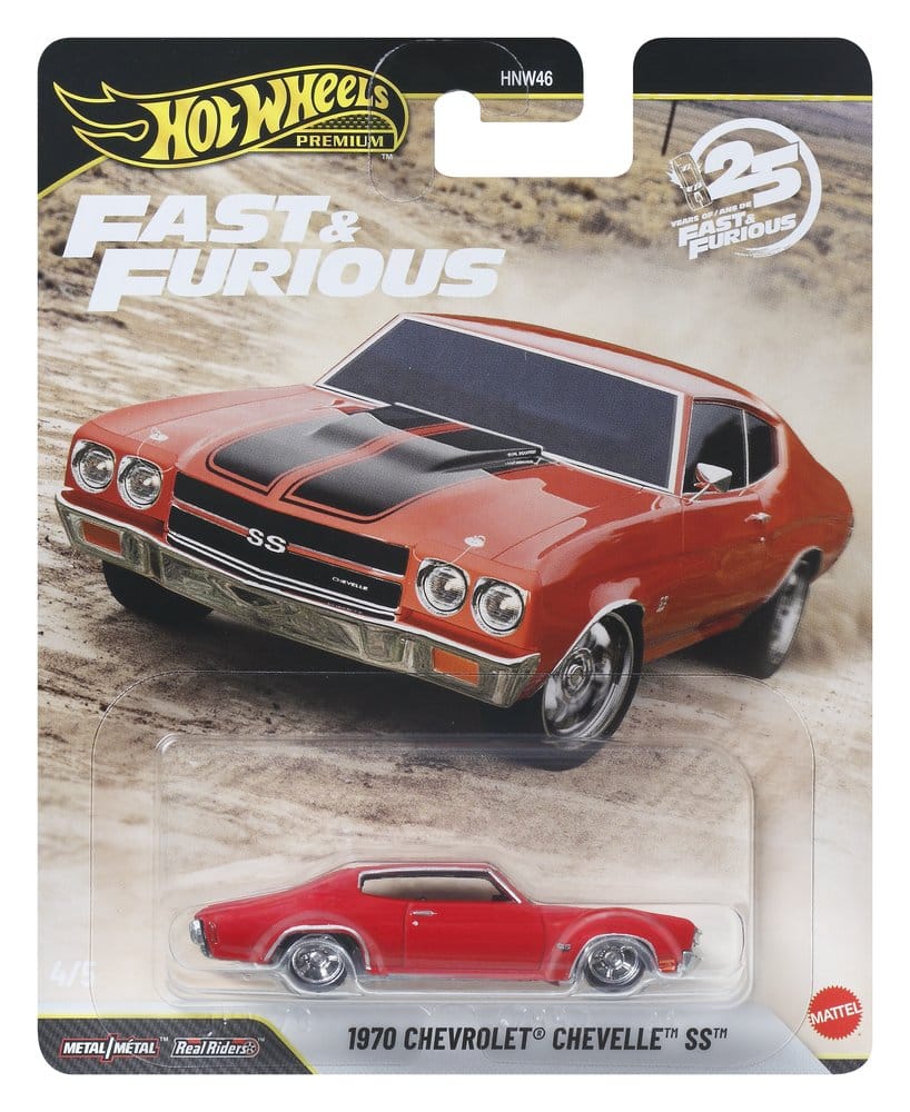 Fast & Furious Hot Wheels Premium Die-Cast Fahrzeuge 1/64 979P Sortiment (10) - Versand: 7 Tage nach Bestellung