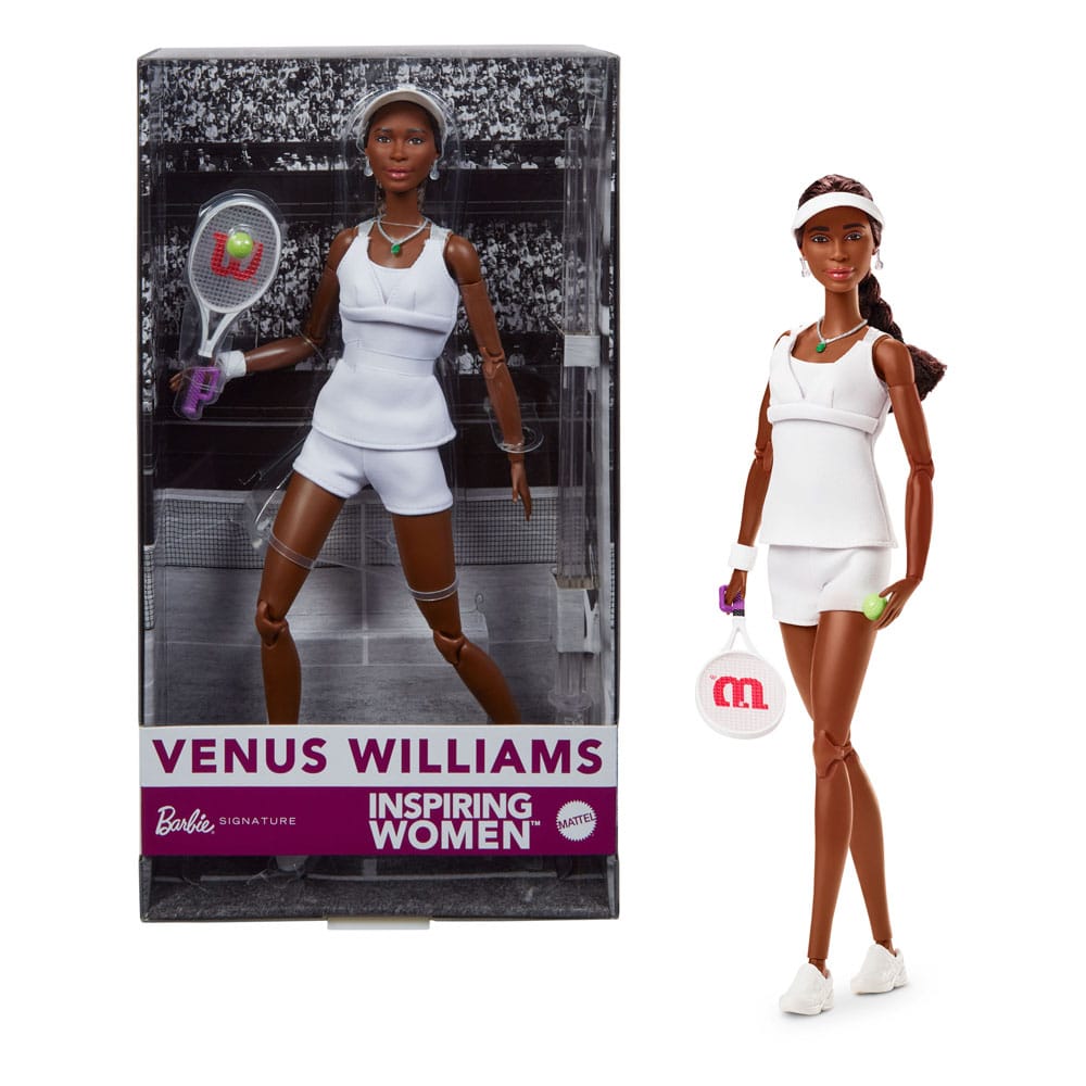 Barbie Signature Inspiring Women Puppe Venus Williams - Versand: 5-7 Tage nach Bestellung