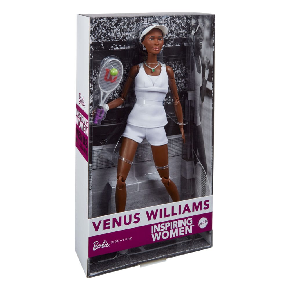 Barbie Signature Inspiring Women Puppe Venus Williams - Versand: 5-7 Tage nach Bestellung