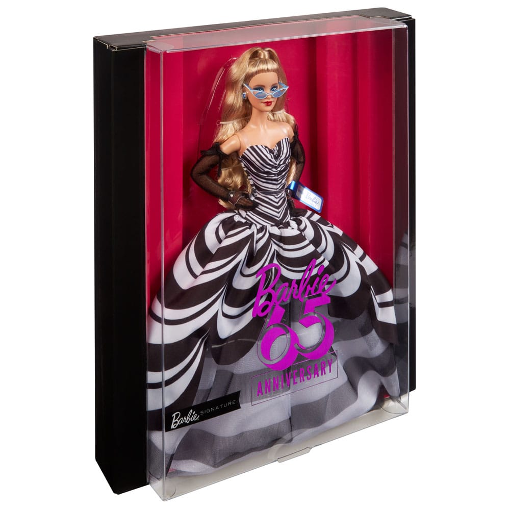 Barbie Signature Puppe 65th Anniversary Blonde - Versand: 5-7 Tage nach Bestellung