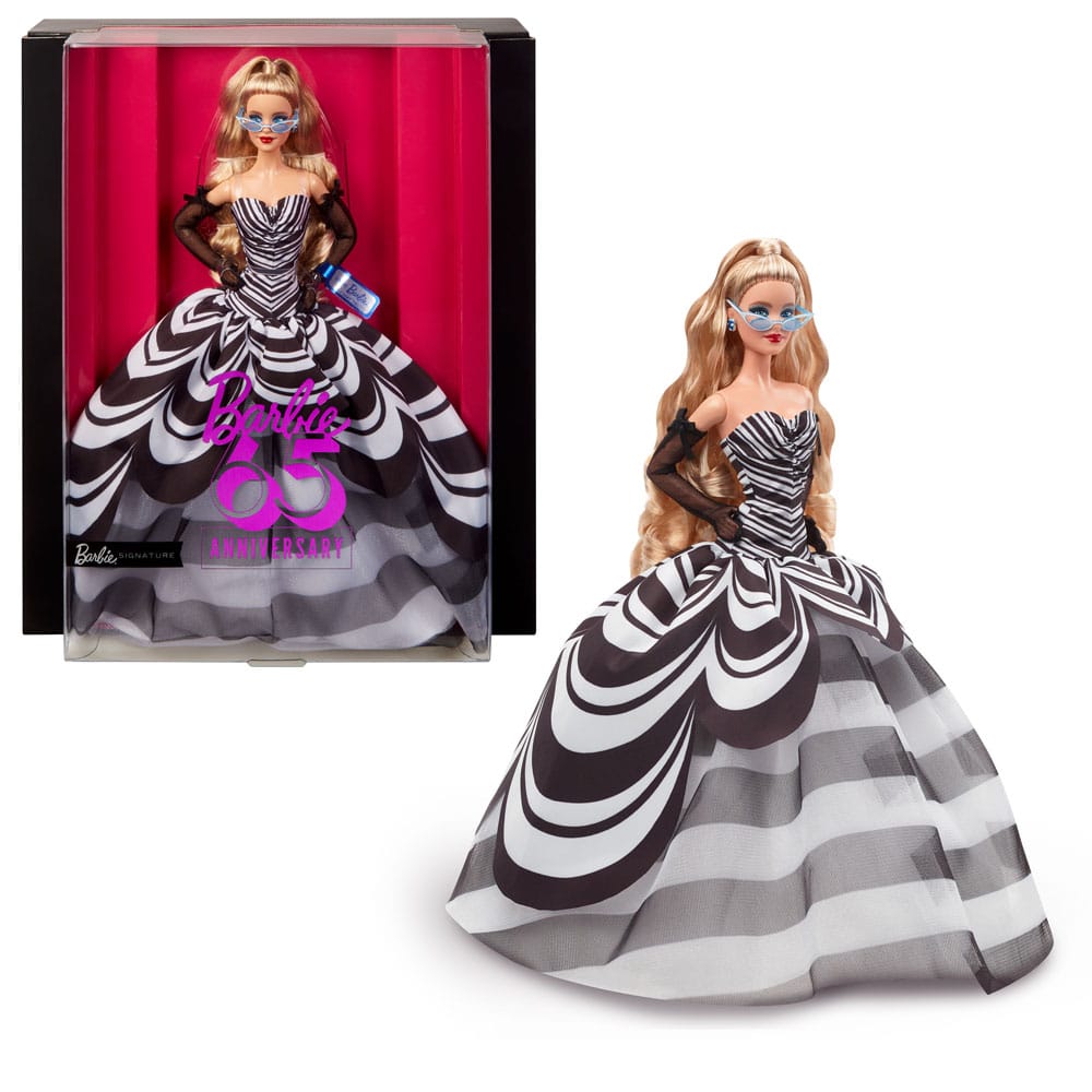 Barbie Signature Puppe 65th Anniversary Blonde - Versand: 5-7 Tage nach Bestellung