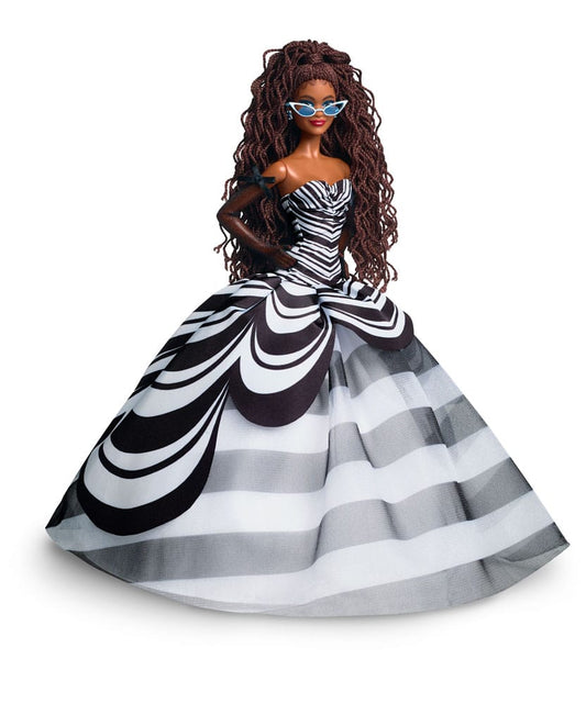 Barbie Signature Puppe 65th Anniversary Brunette - Versand: 5-7 Tage nach Bestellung