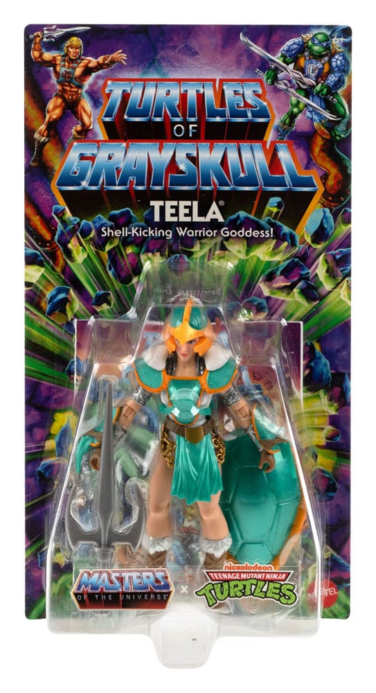 MOTU x TMNT: Turtles of Grayskull Actionfigur Teela 14 cm - Versand: 5-7 Tage nach Bestellung