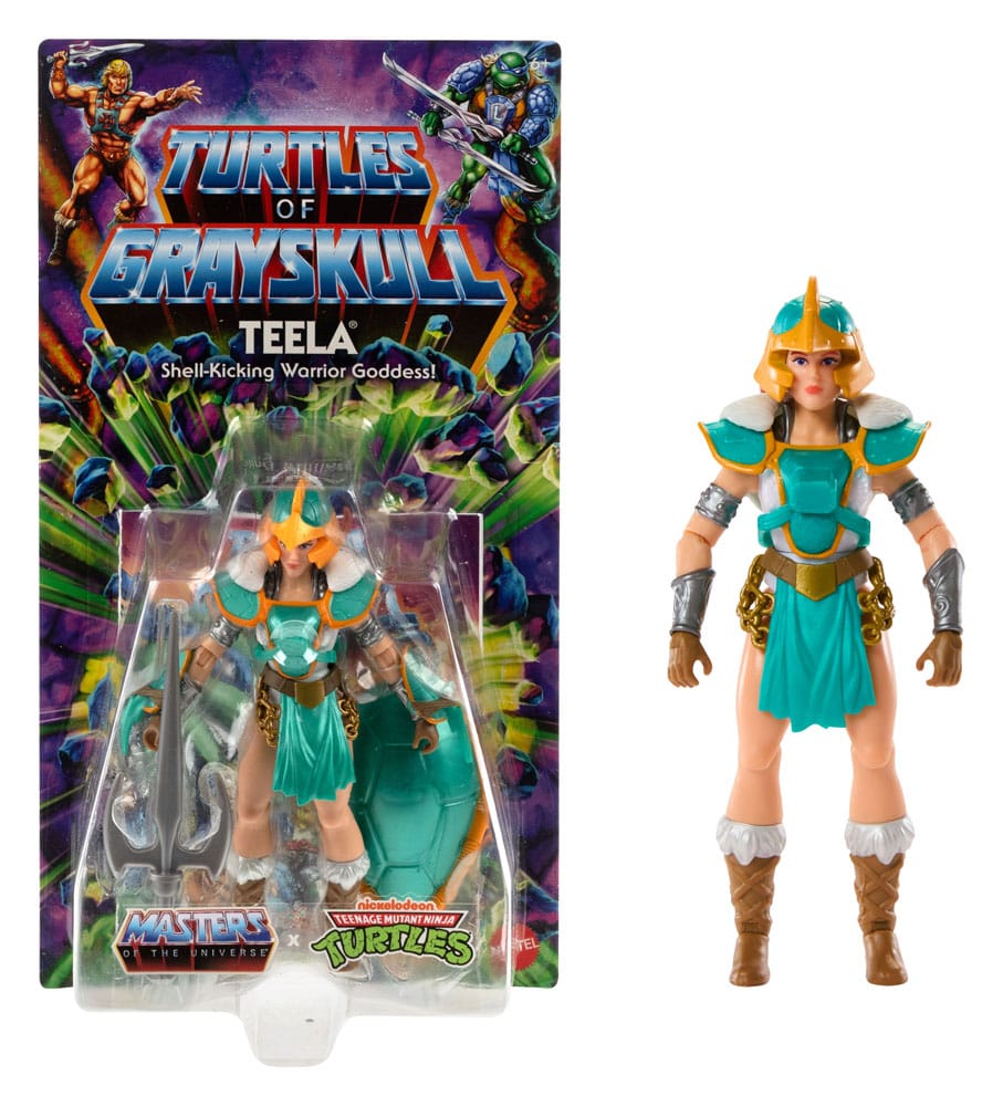 MOTU x TMNT: Turtles of Grayskull Actionfigur Teela 14 cm - Versand: 5-7 Tage nach Bestellung