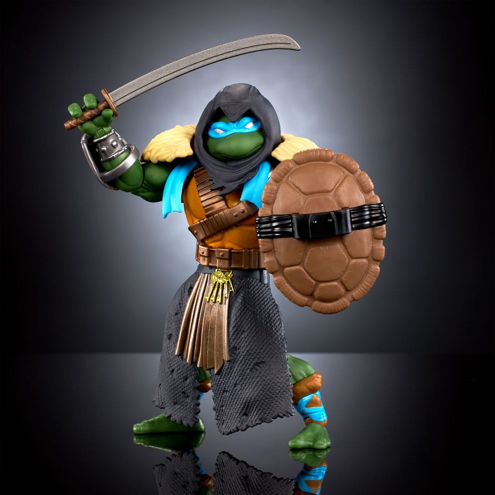 MOTU x TMNT: Turtles of Grayskull Actionfigur Stealth Armor Leonardo 14 cm - Versand: 5-7 Tage nach Bestellung