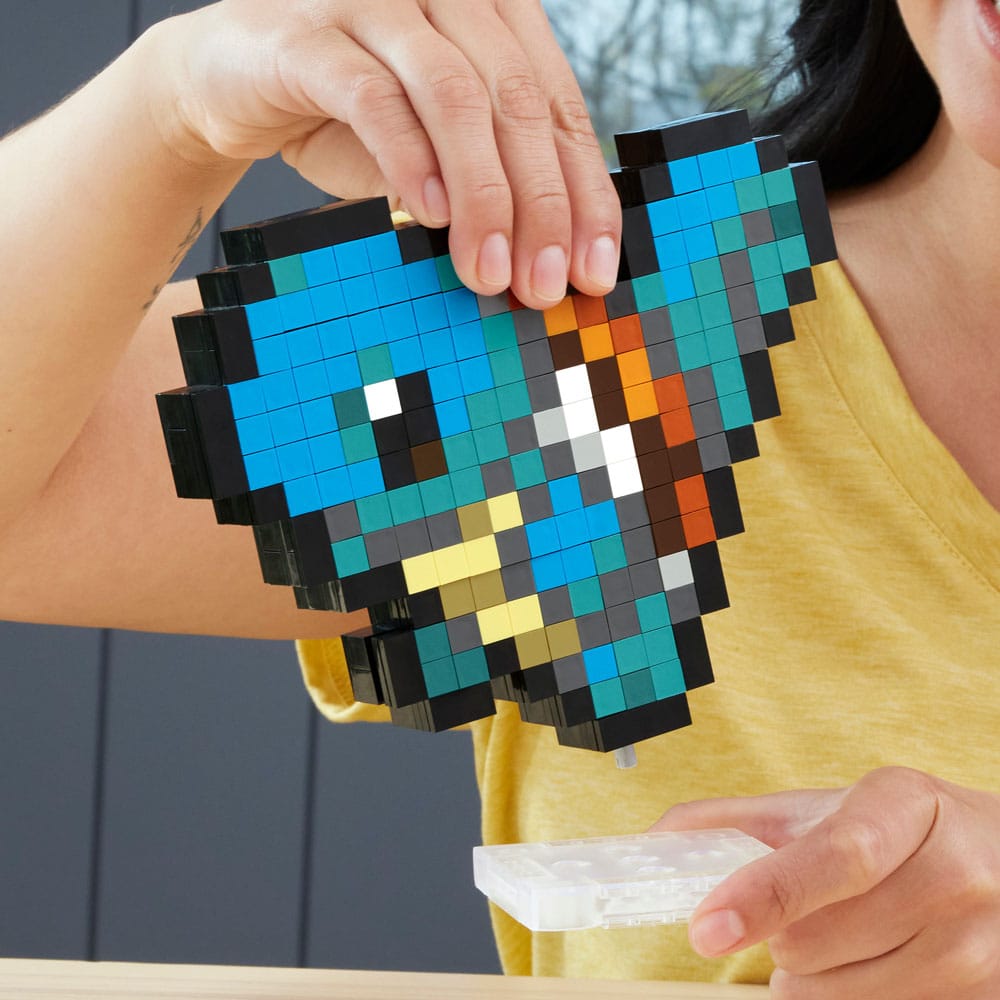 Pokémon MEGA Bauset Schiggy Pixel Art - Versand: 5-7 Tage nach Bestellung