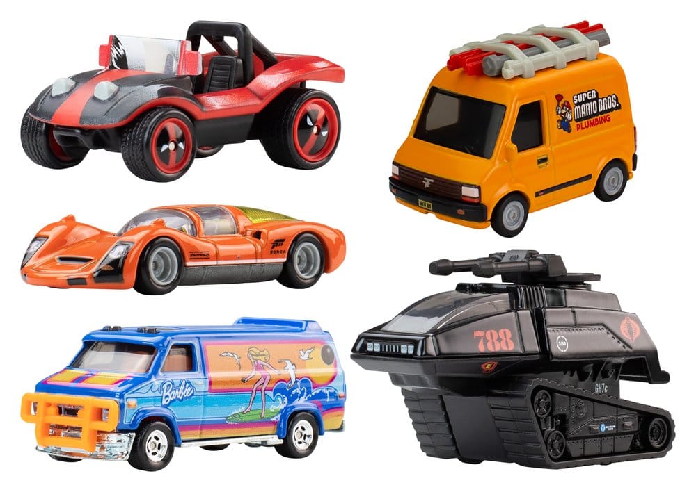 Hot Wheels Premium Die-Cast Fahrzeuge 1/64 Pop Culture 979Q Sortiment (10) - Versand: 7 Tage nach Bestellung