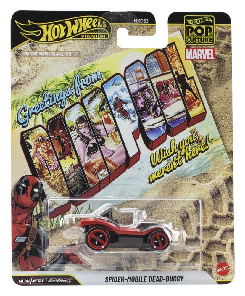 Hot Wheels Premium Die-Cast Fahrzeuge 1/64 Pop Culture 979Q Sortiment (10) - Versand: 7 Tage nach Bestellung
