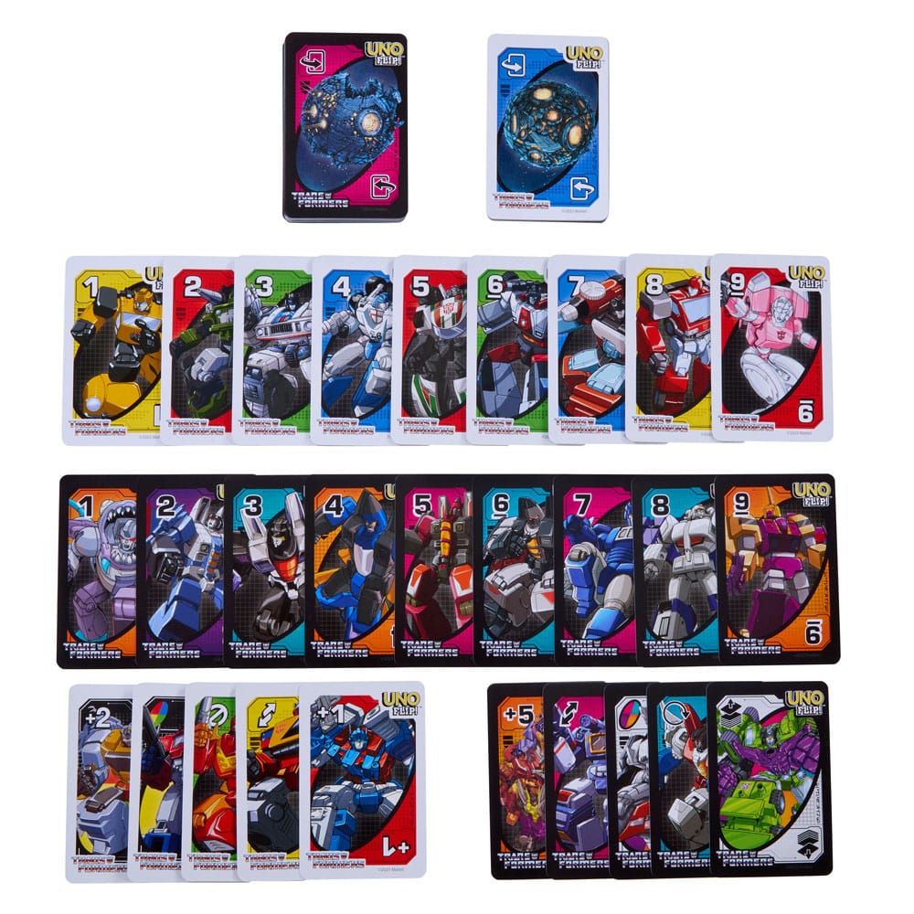 Transformers UNO Flip! Kartenspiel - Preorder - ETA: 27.12.2025