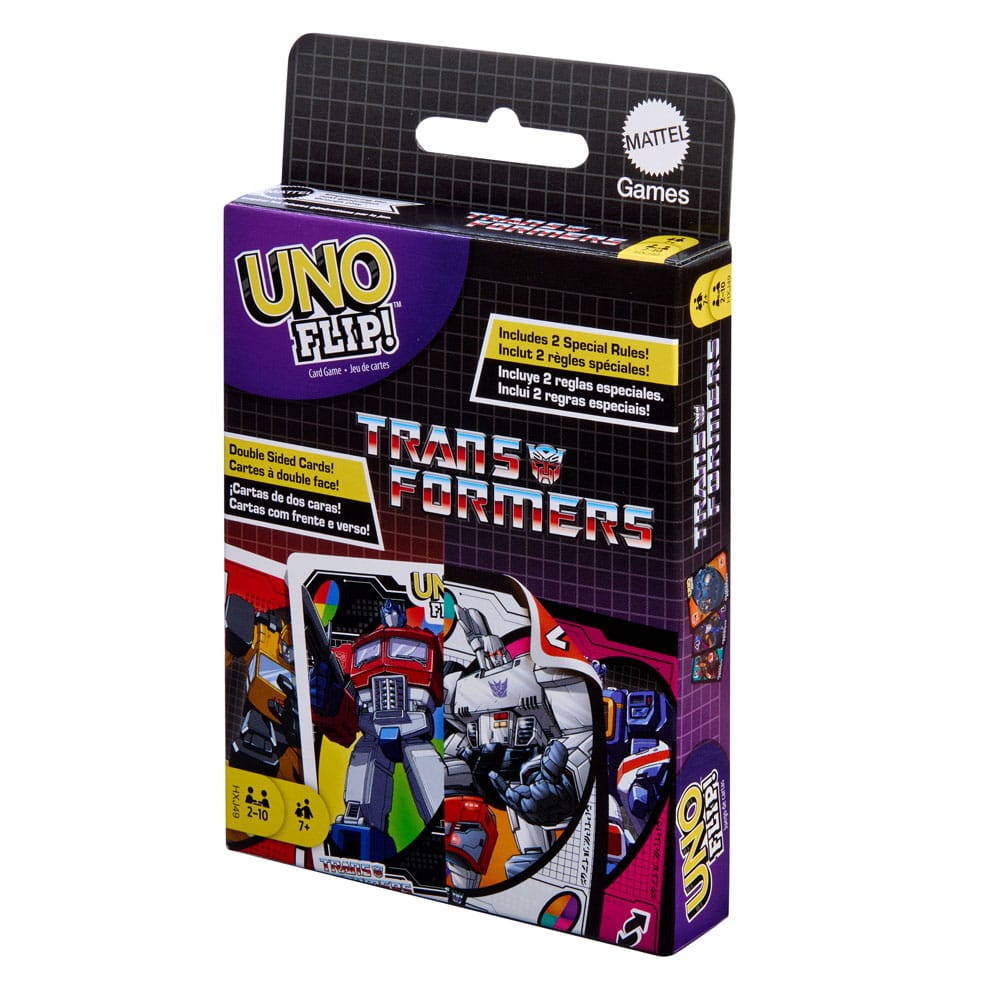 Transformers UNO Flip! Kartenspiel - Preorder - ETA: 27.12.2025