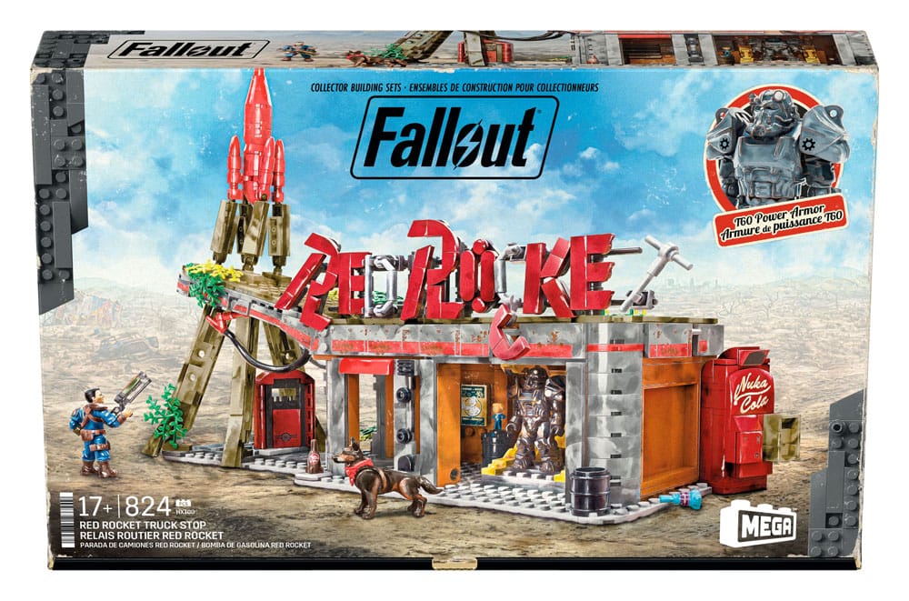 Fallout MEGA Bauset Red Rocket Truck Stop - Versand: 5-7 Tage nach Bestellung
