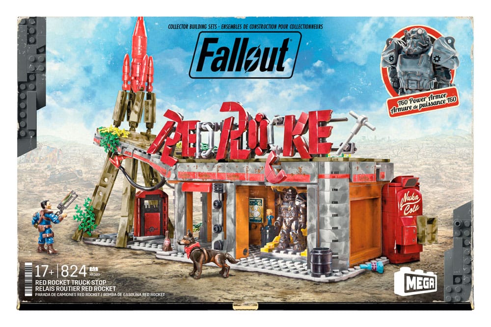 Fallout MEGA Bauset Red Rocket Truck Stop - Versand: 5-7 Tage nach Bestellung