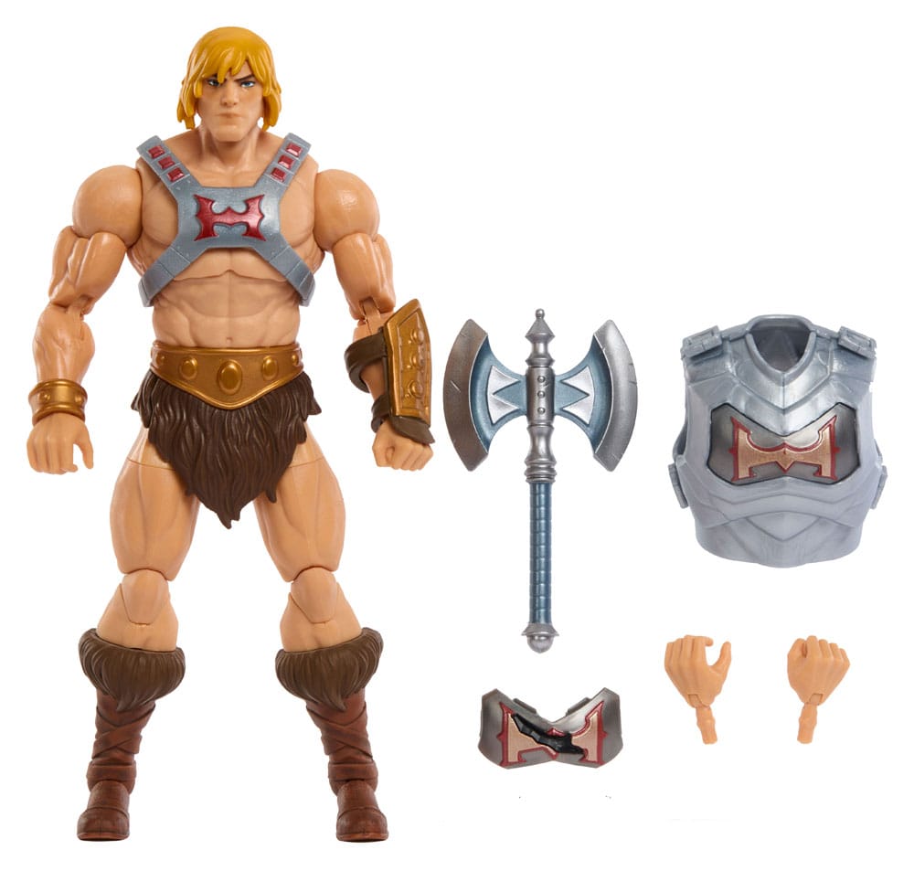 Masters of the Universe: Revolution Masterverse Actionfigur Battle Armor He-Man 18 cm - Versand: 5-7 Tage nach Bestellung