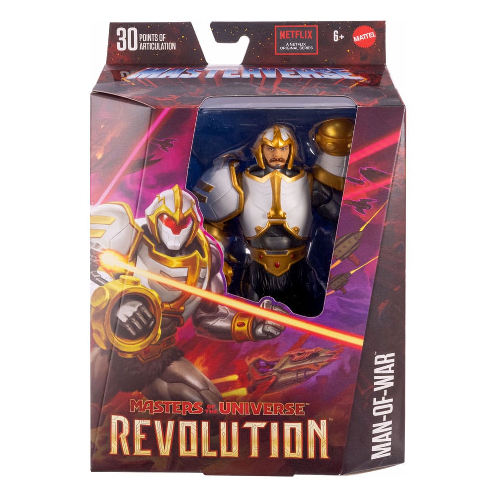 Masters of the Universe: New Eternia Masterverse Actionfigur Man O' War Duncan 18 cm - Versand: 5-7 Tage nach Bestellung