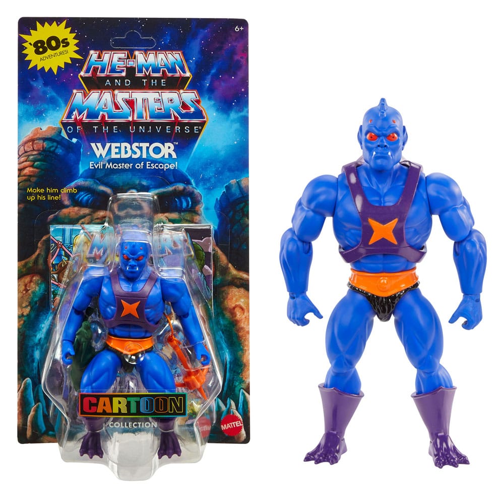 Masters of the Universe Origins Actionfigur Cartoon Collection: Webstor 14 cm - Versand: 5-7 Tage nach Bestellung