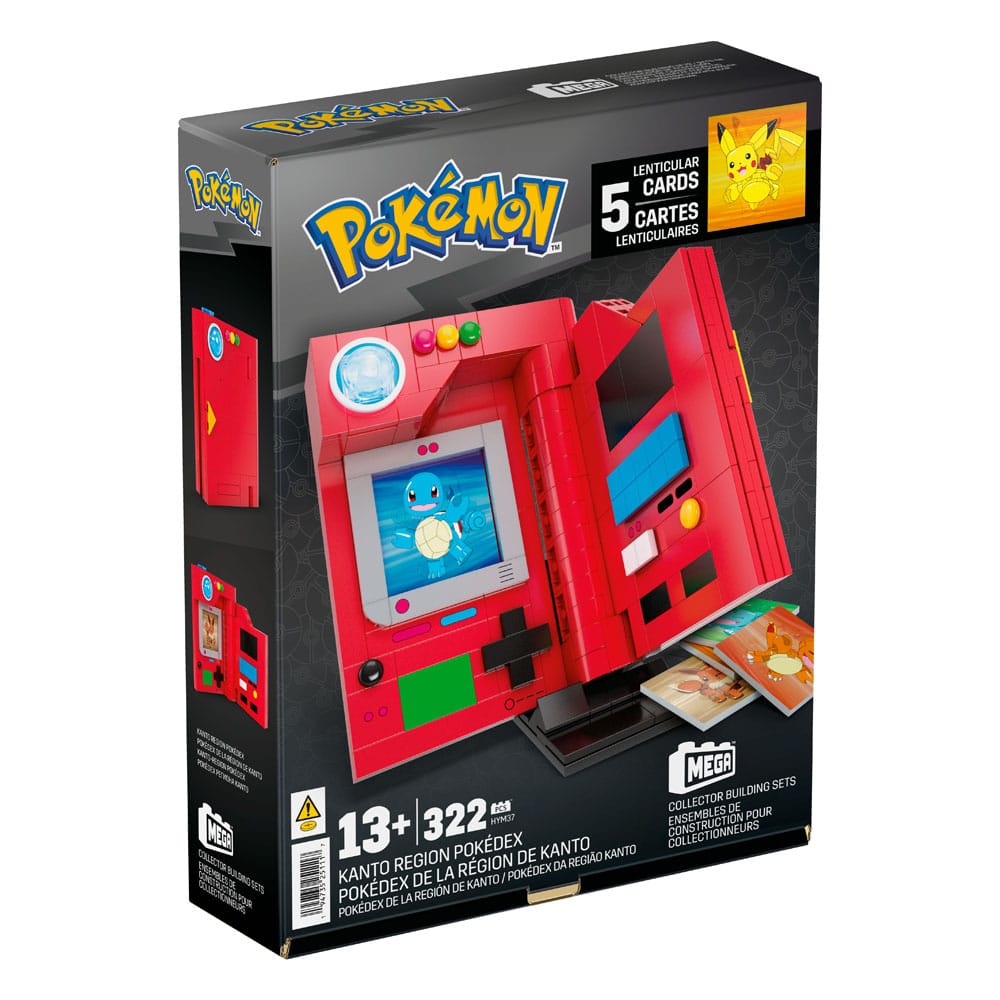 Pokémon MEGA Kanto-Region Pokédex - Versand: 5-7 Tage nach Bestellung
