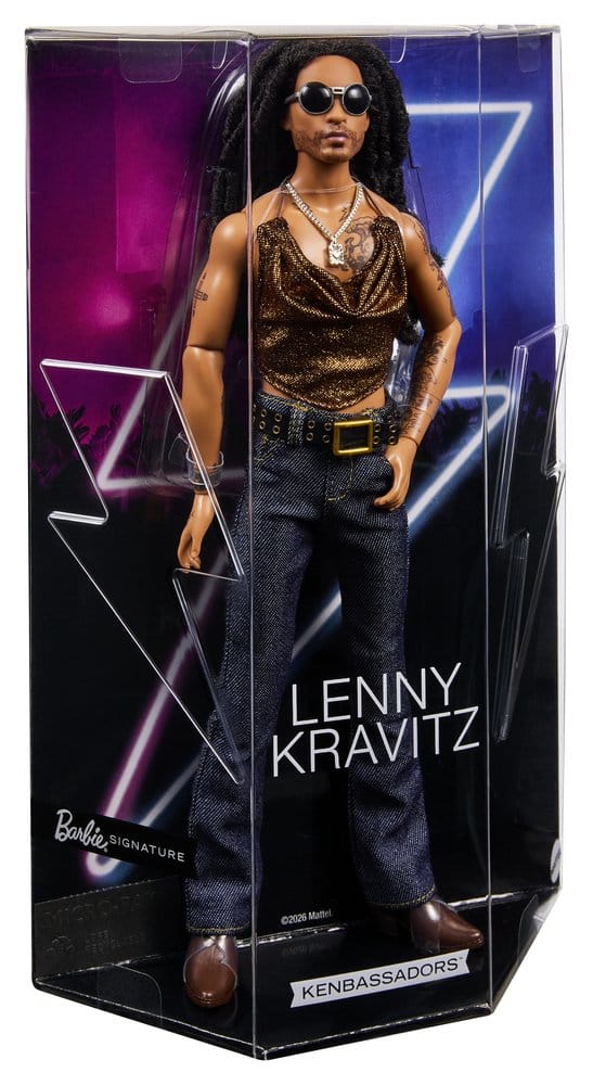 Barbie Signature Puppe Kenbassadors: Lenny Kravitz - Versand: 7 Tage nach Bestellung