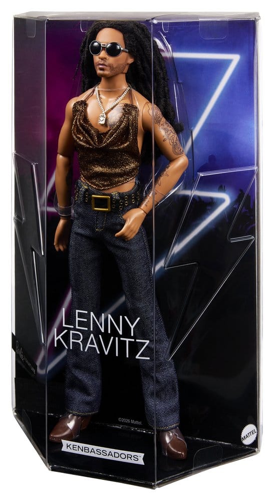 Barbie Signature Puppe Kenbassadors: Lenny Kravitz - Versand: 7 Tage nach Bestellung