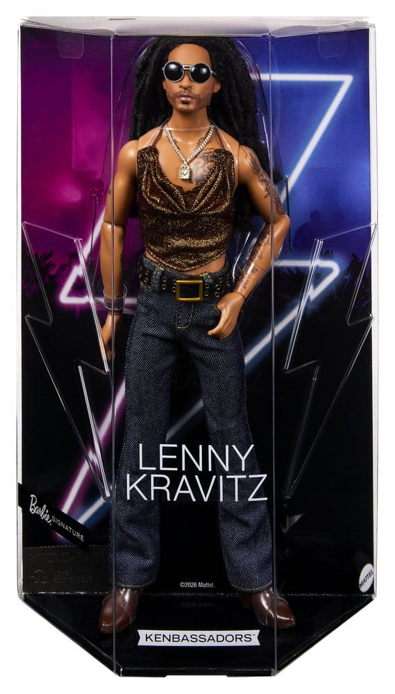 Barbie Signature Puppe Kenbassadors: Lenny Kravitz - Versand: 7 Tage nach Bestellung